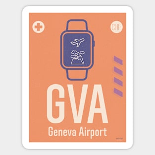 GVA Geneva airport Sticker